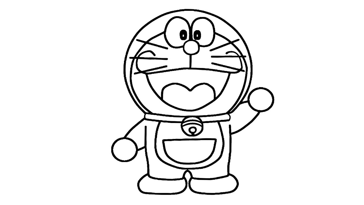 Detail Gambar Sketsa Kartun Doraemon Nomer 7