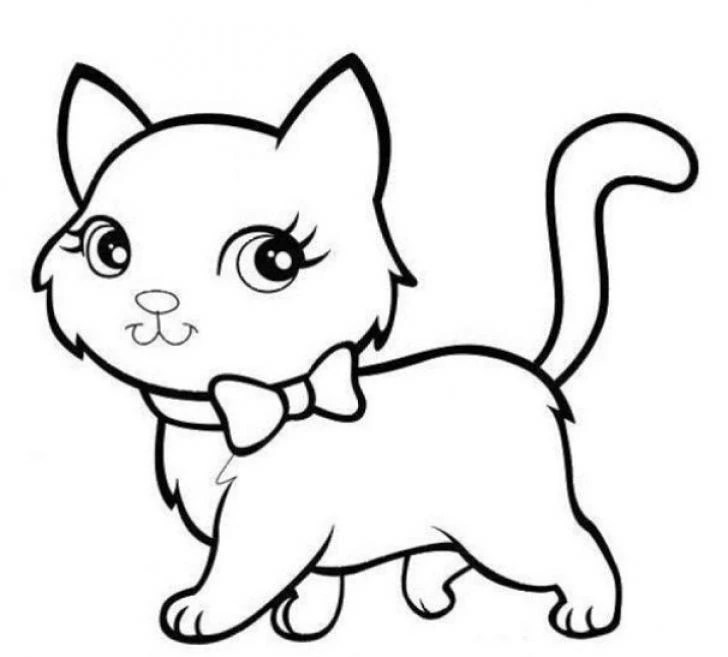 Detail Gambar Sketsa Kartun Kucing Lucu Nomer 25
