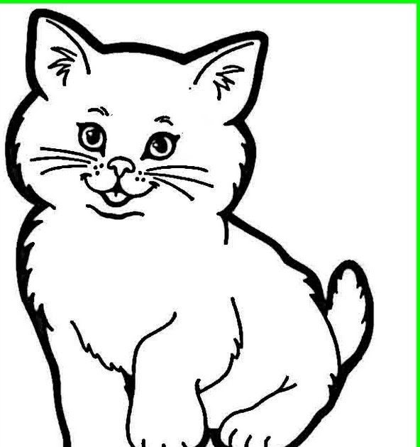 Detail Gambar Sketsa Kartun Kucing Lucu Nomer 8
