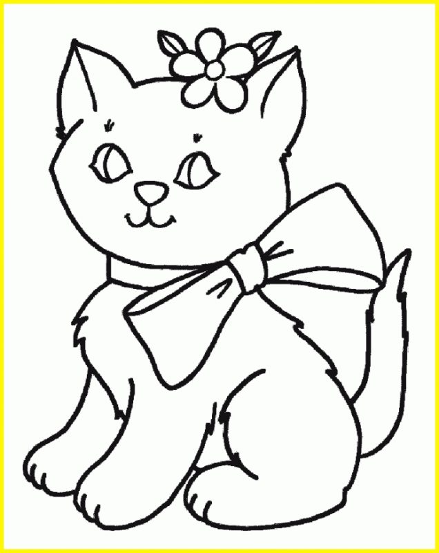 Detail Gambar Sketsa Kartun Kucing Lucu Nomer 9