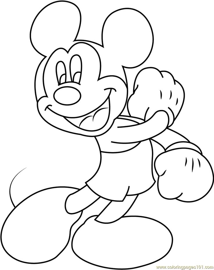 Detail Gambar Sketsa Kartun Mickey Mouse Nomer 15