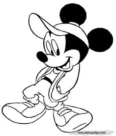 Detail Gambar Sketsa Kartun Mickey Mouse Nomer 20