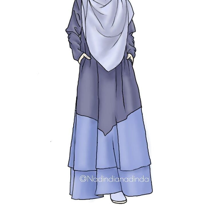 Detail Gambar Sketsa Kartun Muslimah Nomer 39