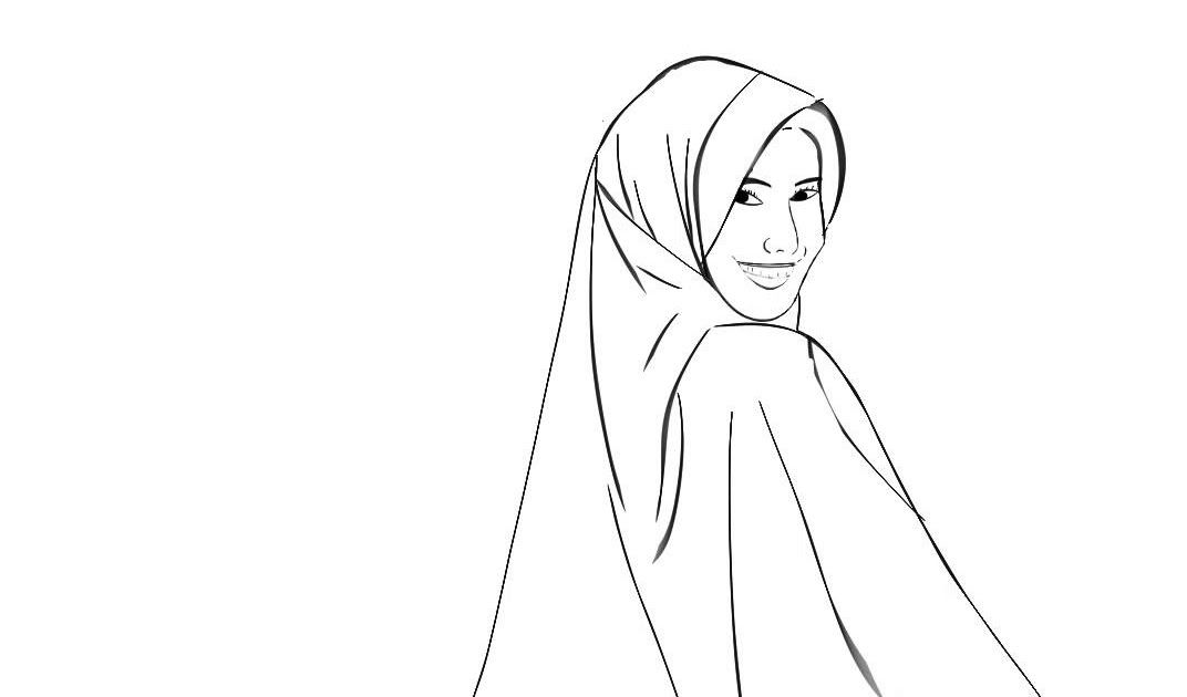 Detail Gambar Sketsa Kartun Muslimah Nomer 43