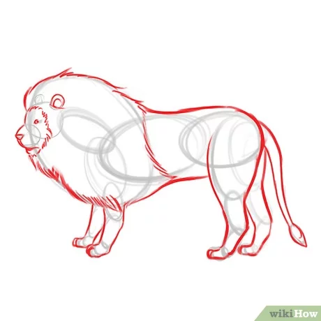 Detail Gambar Sketsa Kepala Singa Nomer 53