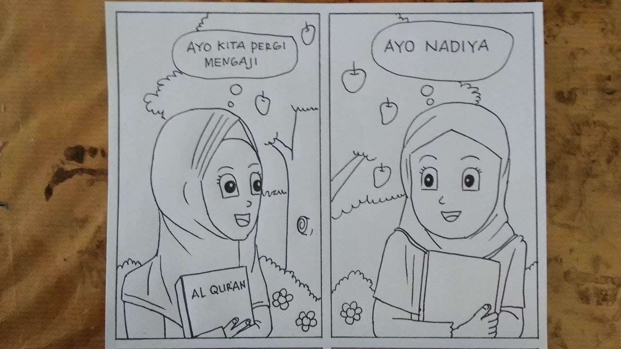 Detail Gambar Sketsa Komik Nomer 22