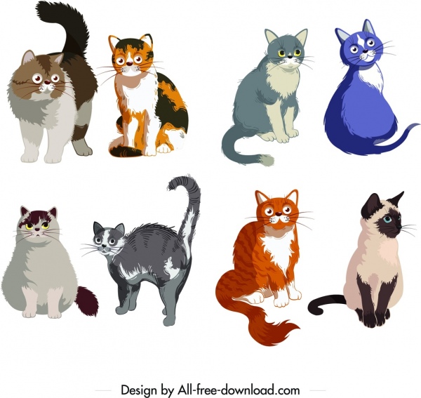 Detail Gambar Sketsa Kucing Berwarna Koleksi Nomer 6