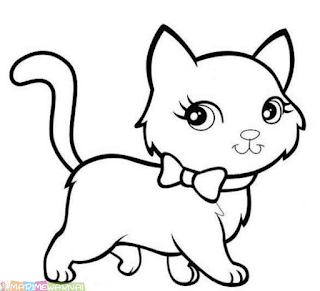 Detail Gambar Sketsa Kucing Lucu Nomer 42