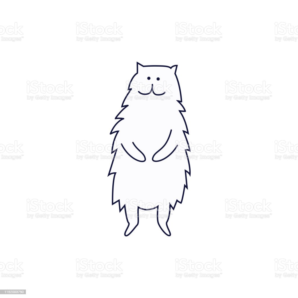 Detail Gambar Sketsa Kucing Lucu Nomer 50