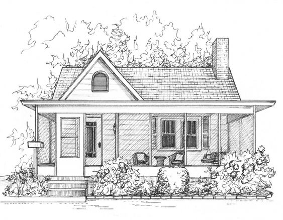 Detail Gambar Sketsa Lingkungan Rumah Nomer 24