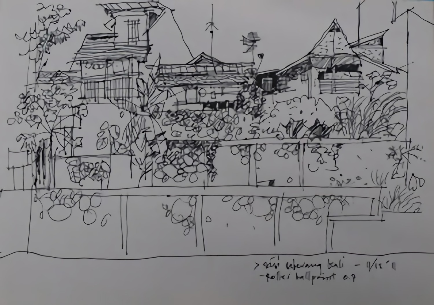 Detail Gambar Sketsa Lingkungan Rumah Nomer 41