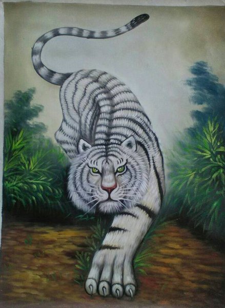 Detail Gambar Sketsa Macan Nomer 35