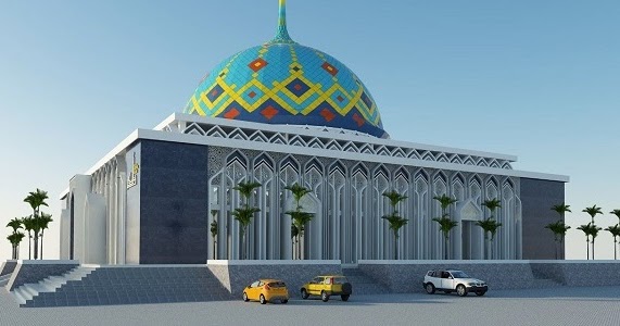 Detail Gambar Sketsa Masjid Dan Ketupat Nomer 32