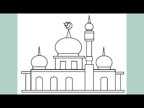 Detail Gambar Sketsa Masjid Sederhana Gambar Buka Bersama Nomer 19