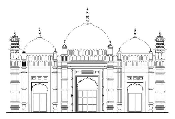 Detail Gambar Sketsa Masjid Sederhana Gambar Buka Bersama Nomer 20