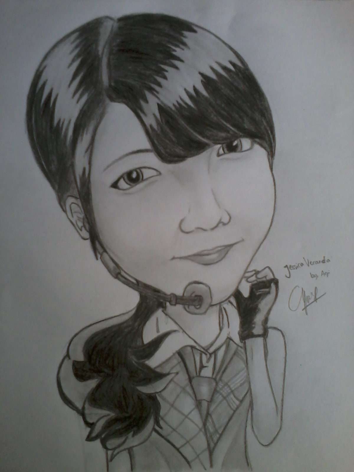 Detail Gambar Sketsa Member Jkt48 Nomer 15