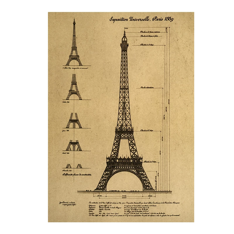 Detail Gambar Sketsa Menara Eiffel Nomer 17