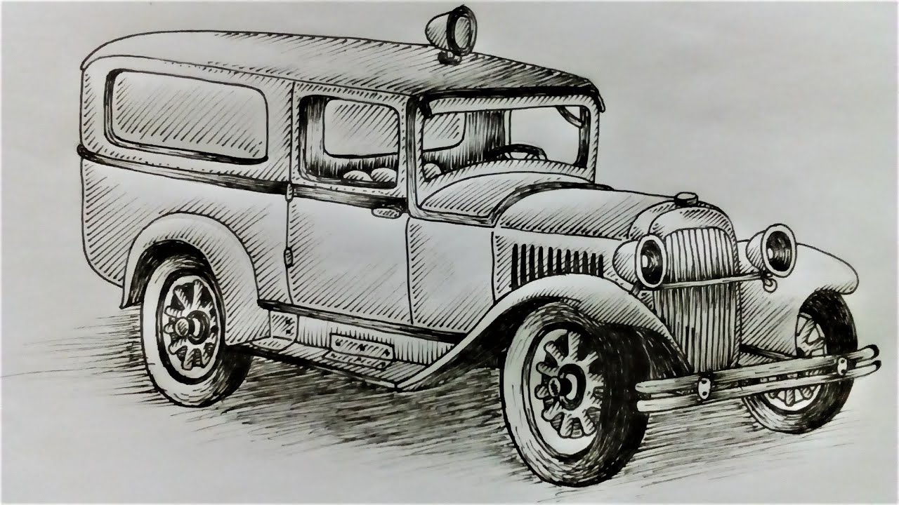 Detail Gambar Sketsa Mobil Nomer 51