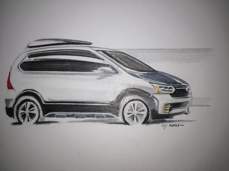 Detail Gambar Sketsa Mobil Innova Nomer 13