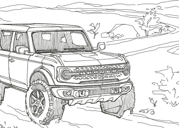Detail Gambar Sketsa Mobil Jeep Nomer 3