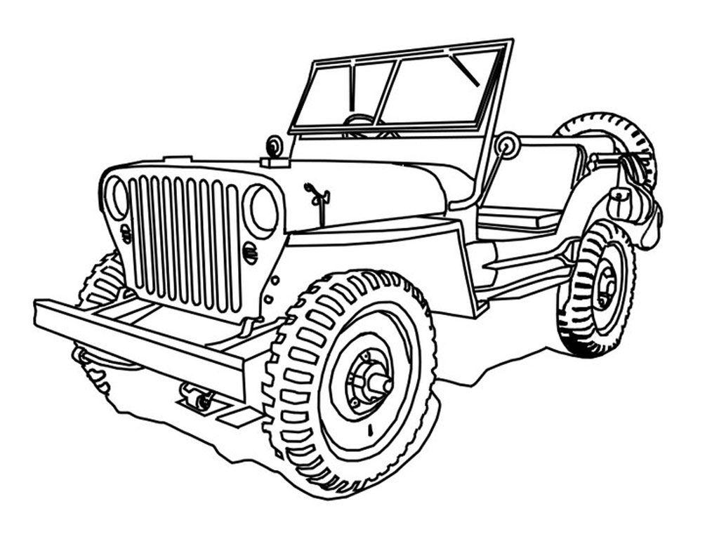 Detail Gambar Sketsa Mobil Jeep Nomer 24