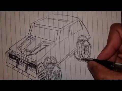 Detail Gambar Sketsa Mobil Jeep Nomer 41