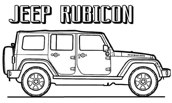 Detail Gambar Sketsa Mobil Jeep Nomer 6