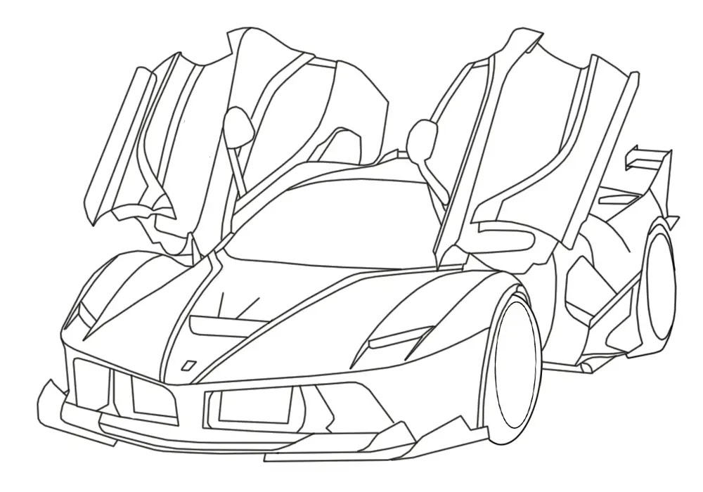 Detail Gambar Sketsa Mobil Lamborghini Nomer 11