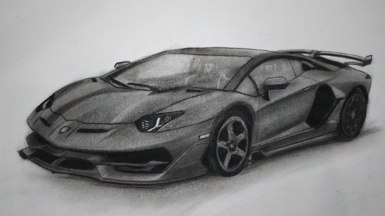 Detail Gambar Sketsa Mobil Lamborghini Nomer 16