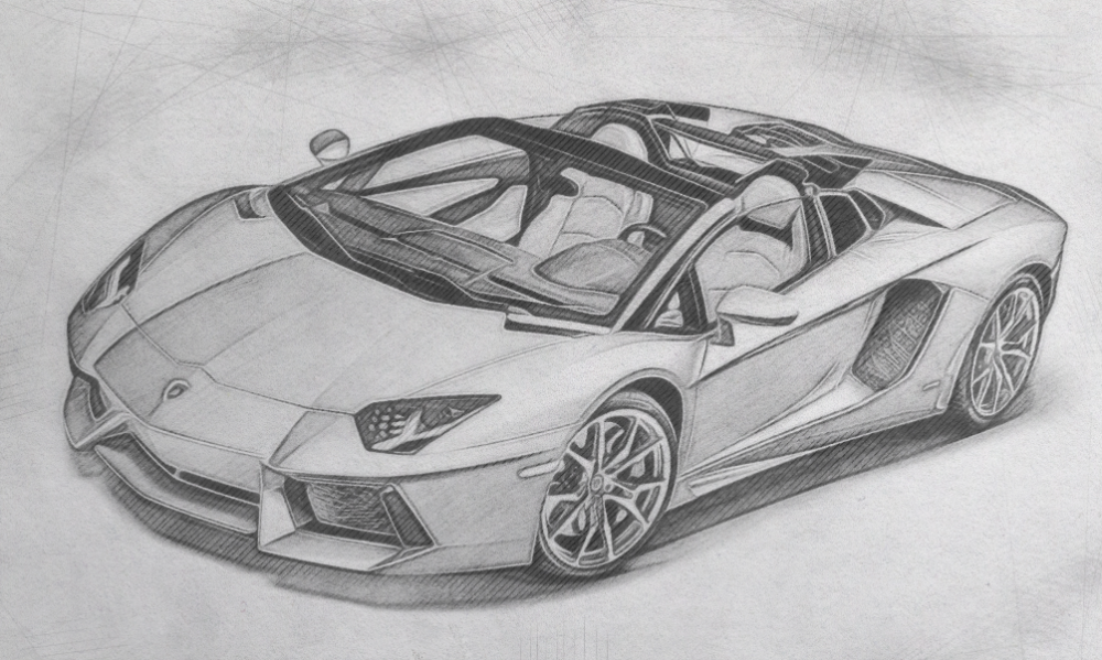 Detail Gambar Sketsa Mobil Lamborghini Nomer 10