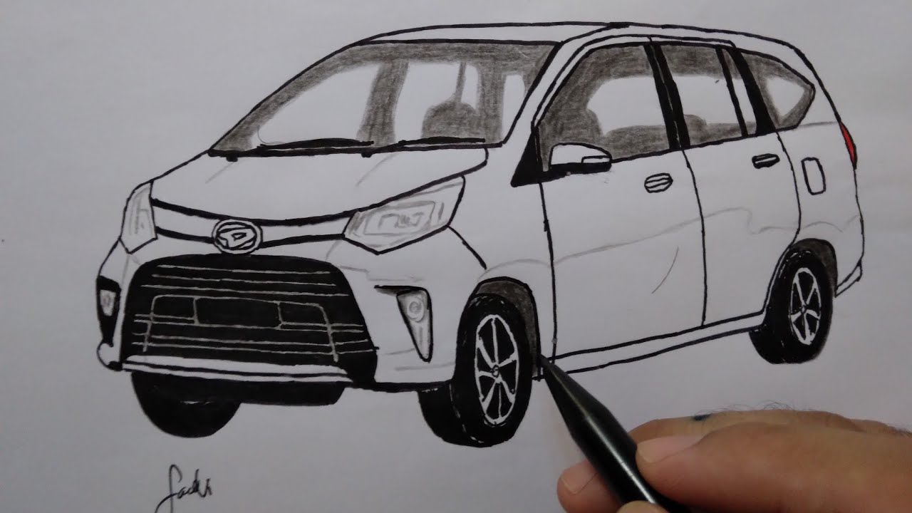 Detail Gambar Sketsa Mobil Mpv Nomer 43