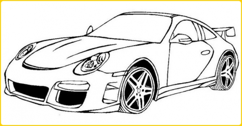 Detail Gambar Sketsa Mobil Sport Nomer 8