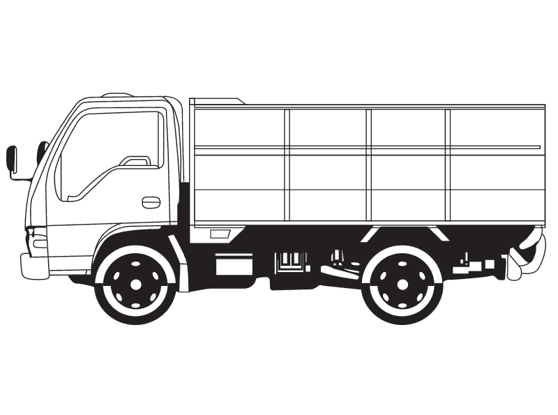 Detail Gambar Sketsa Mobil Truck Nomer 20