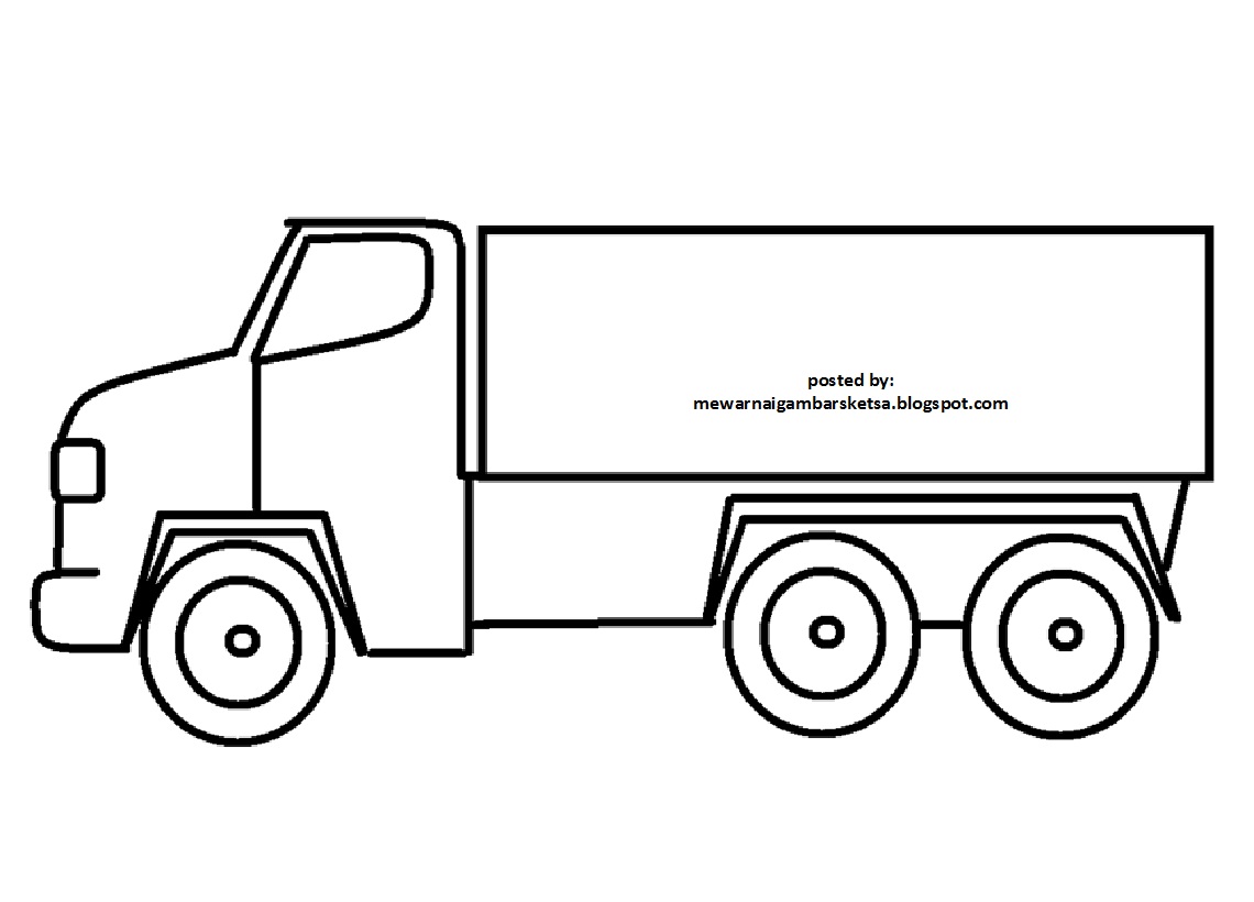 Detail Gambar Sketsa Mobil Truck Nomer 47