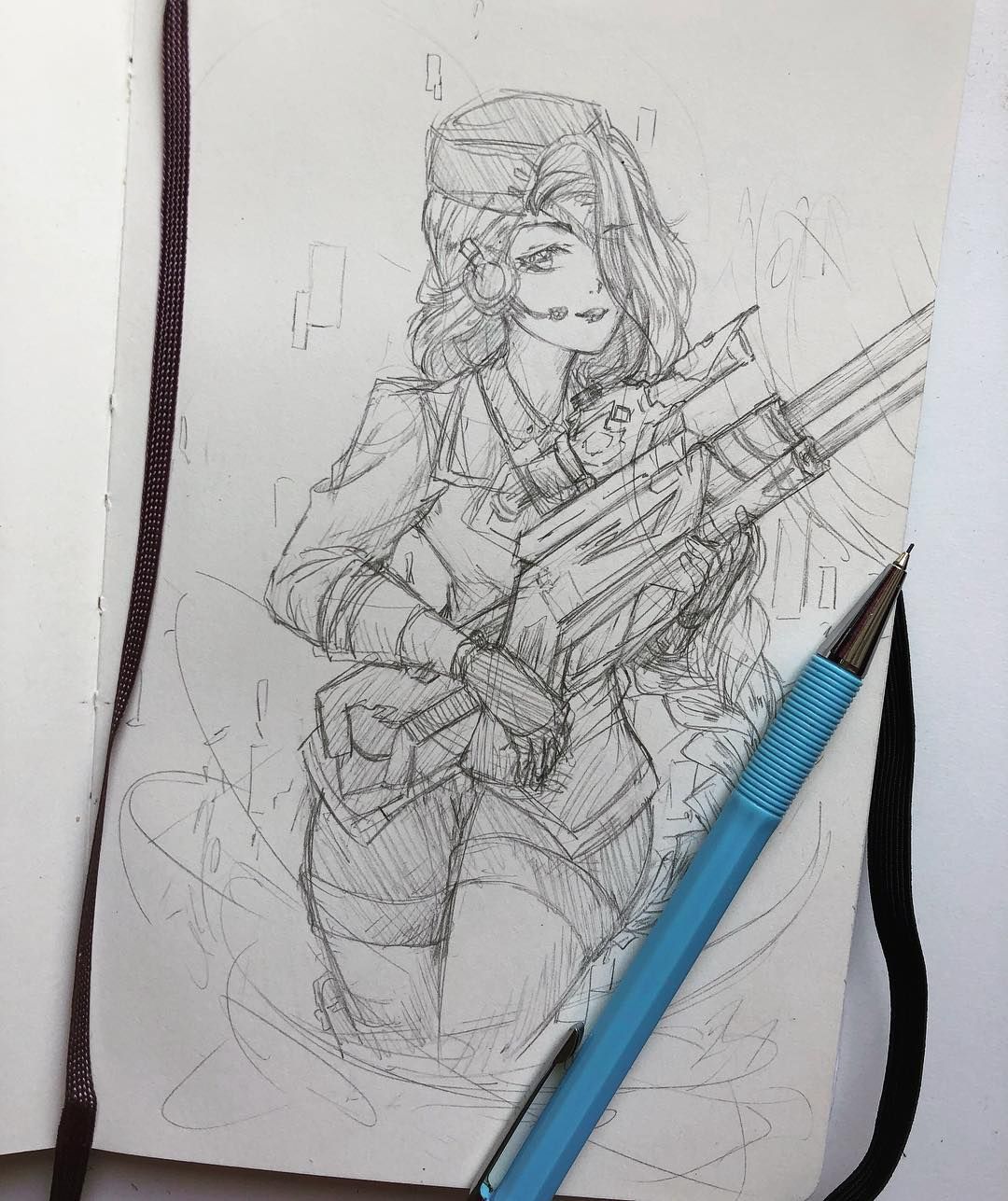 detail-gambar-sketsa-mobile-legends-koleksi-nomer-45