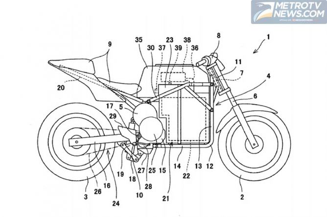 Detail Gambar Sketsa Motor Nomer 46