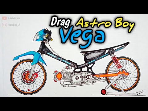 Detail Gambar Sketsa Motor Drag Nomer 34