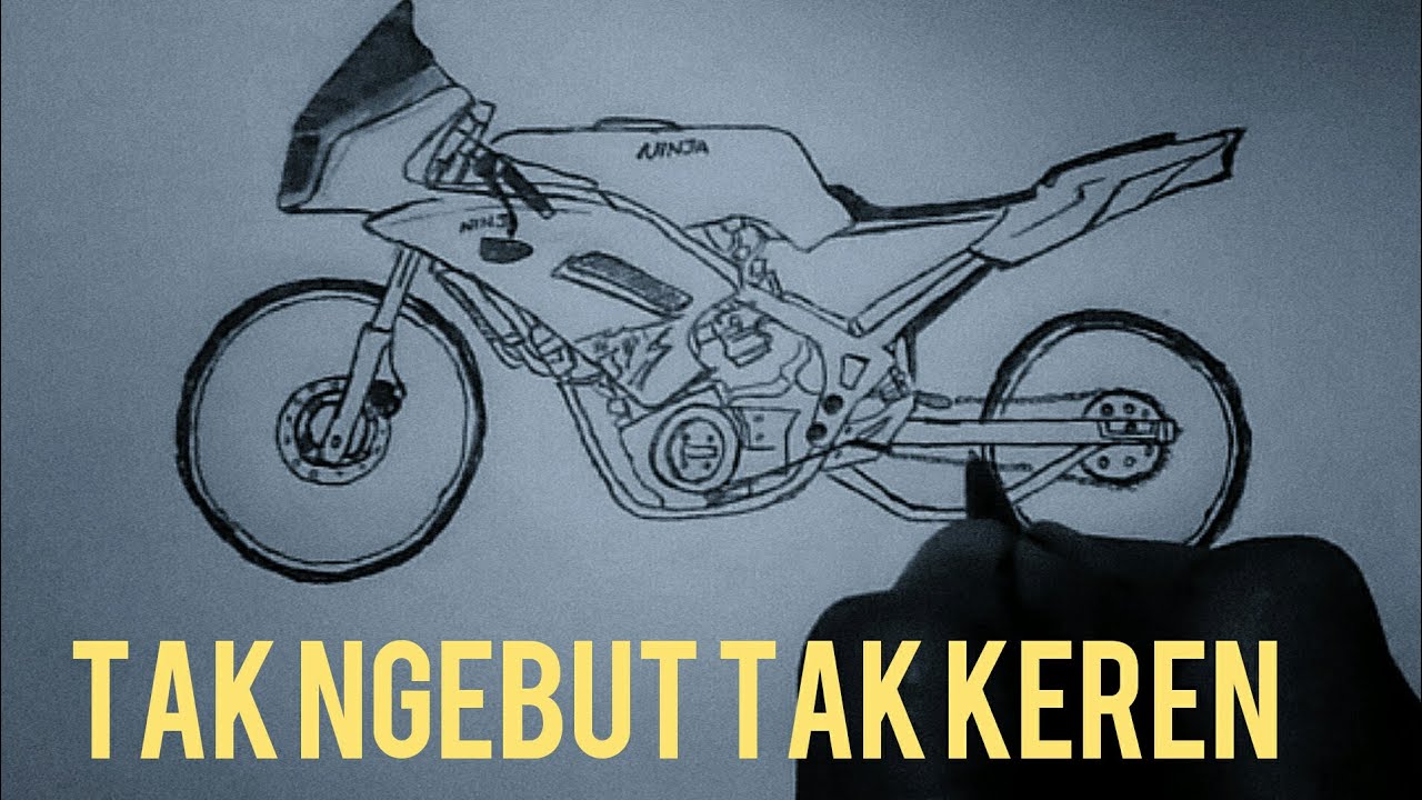 Detail Gambar Sketsa Motor Drag Nomer 49