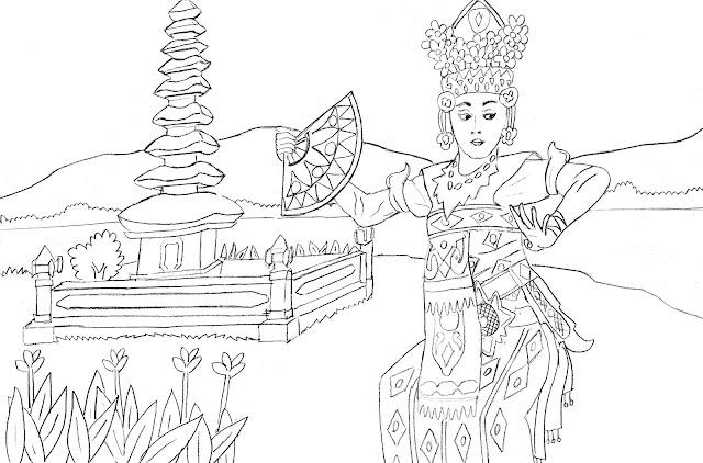 Detail Gambar Sketsa Orang Menari Nomer 14