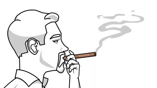 Detail Gambar Sketsa Orang Merokok Keren Nomer 15