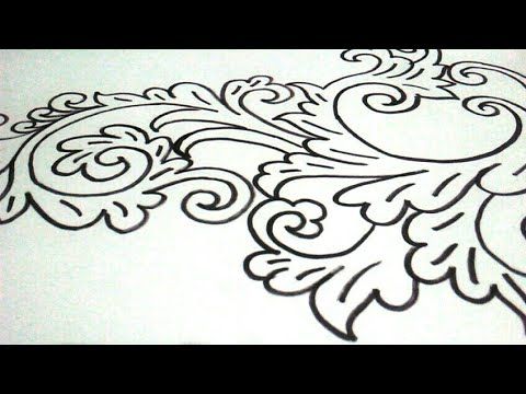 Detail Gambar Sketsa Ornamen Baju Nomer 2