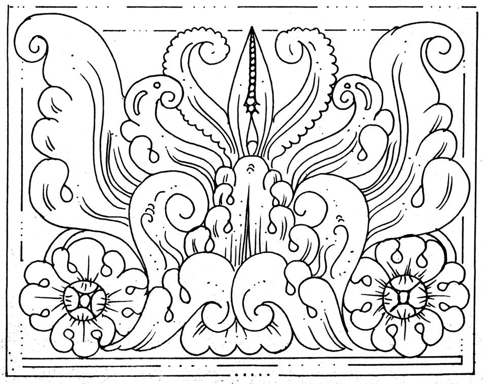 Detail Gambar Sketsa Ornamen Bali Nomer 3