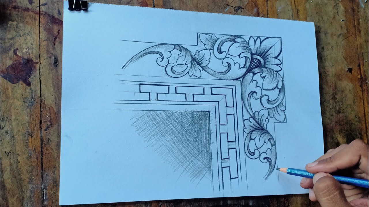 Detail Gambar Sketsa Ornamen Bali Nomer 5