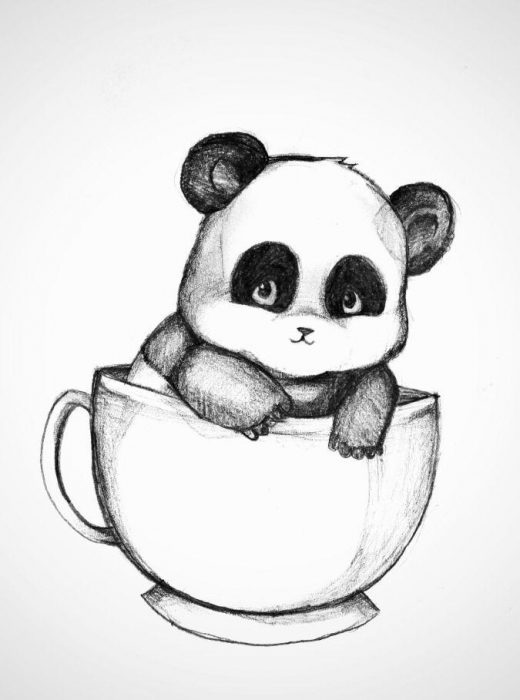 Detail Gambar Sketsa Panda Nomer 11