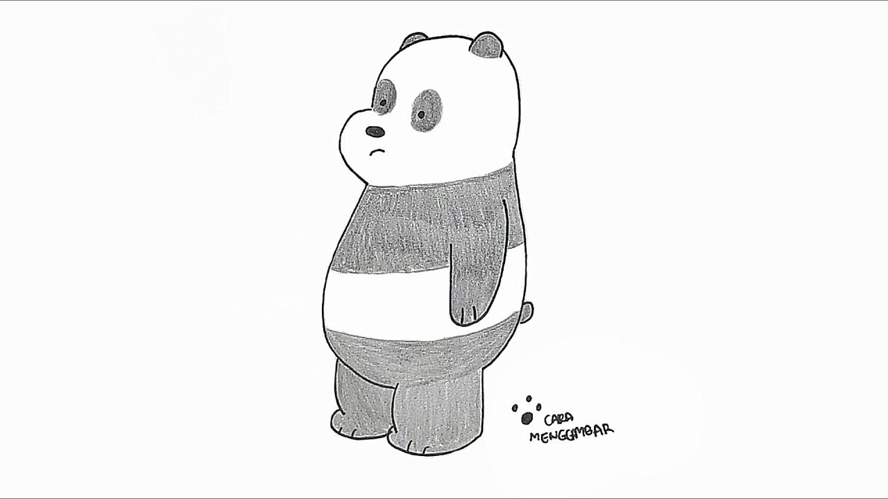 Detail Gambar Sketsa Panda Nomer 19