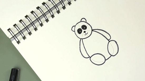 Detail Gambar Sketsa Panda Nomer 3