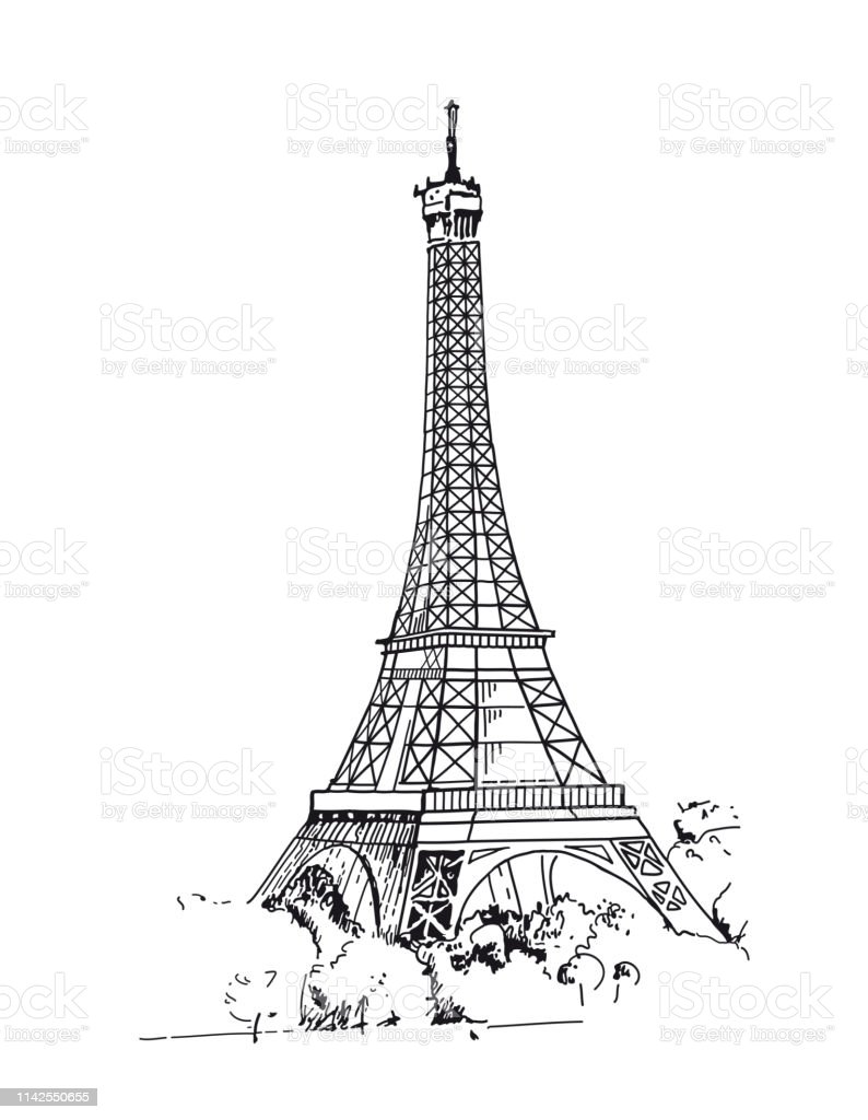 Detail Gambar Sketsa Paris Nomer 2