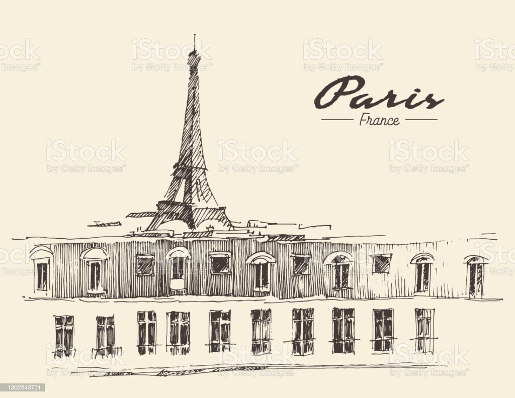 Detail Gambar Sketsa Paris Nomer 20