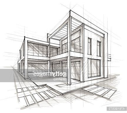 Detail Gambar Sketsa Pensil Rumah Sederhana Nomer 3