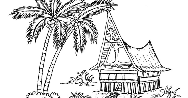 Detail Gambar Sketsa Pensil Rumah Sederhana Nomer 33